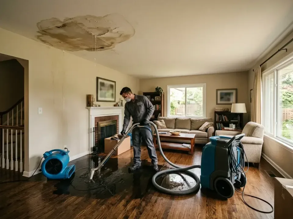 attic-pipe-burst-ceiling-drip-008 — frequently asked questions, Water Damage Restoration & Carpet Care in Circle D-KC Estate…